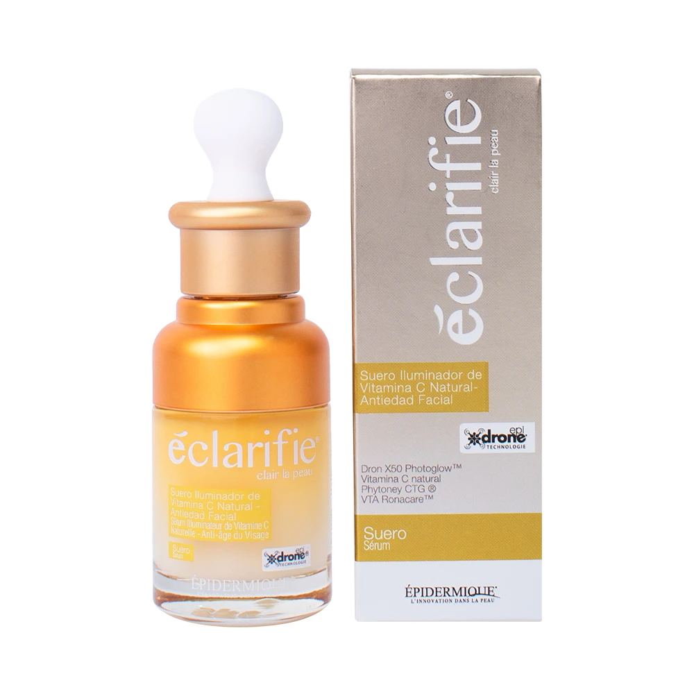 Suero Iluminador de Vitamina C Natural Éclarifie producto en Promoestetica