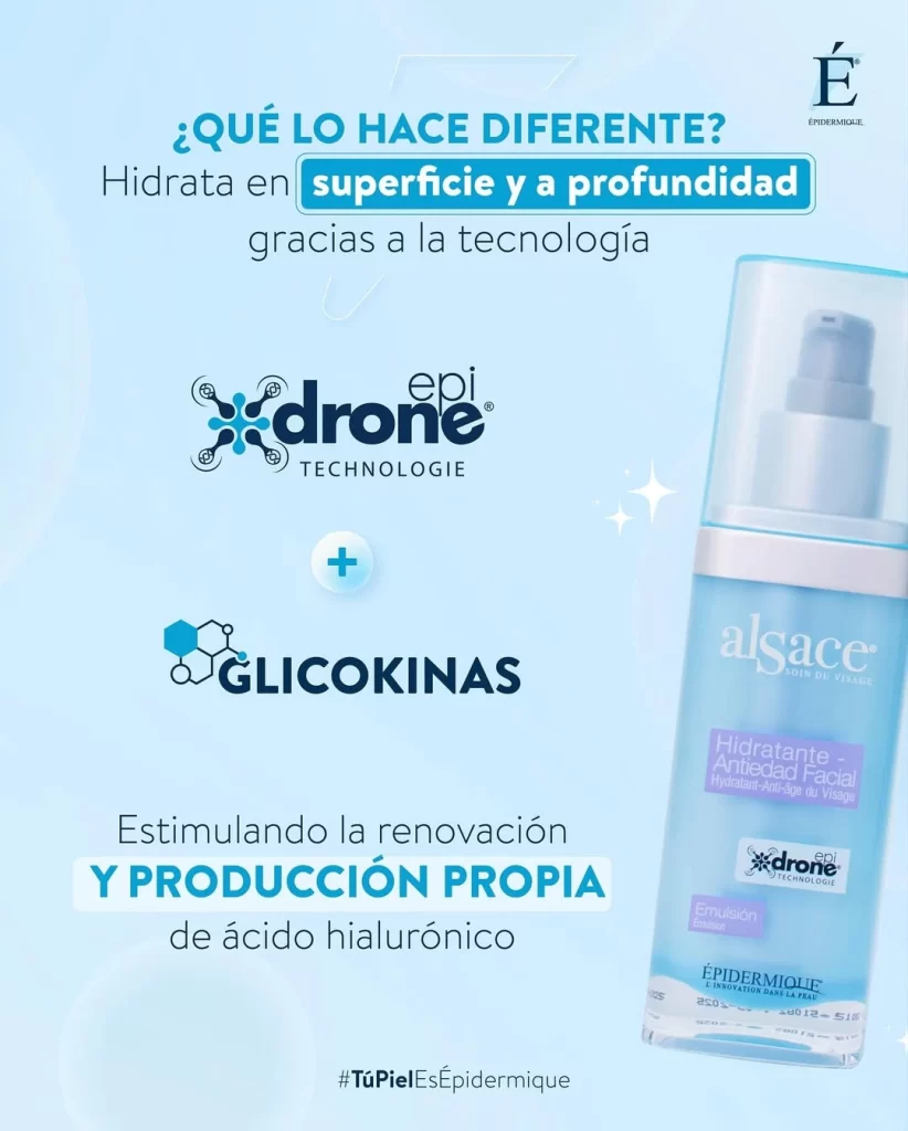 Imagen para la sección de antes y después del hidratante antiedad en Promoestetica