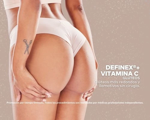 Vitamina C en gluteos VitaCNova  + Definex