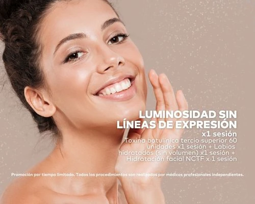 Luminosidad sin líneas de expresión