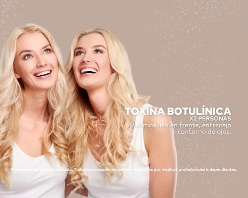 Toxina Botulínica Tercio Superior X 2 Personas