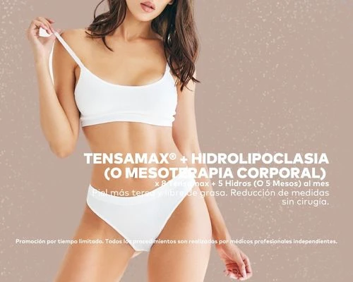 Tensamax®+ Hidrolipoclasia (O Mesoterapia corporal)