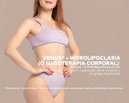 Venus® + Hidrolipoclasia (O Mesoterapia corporal)
